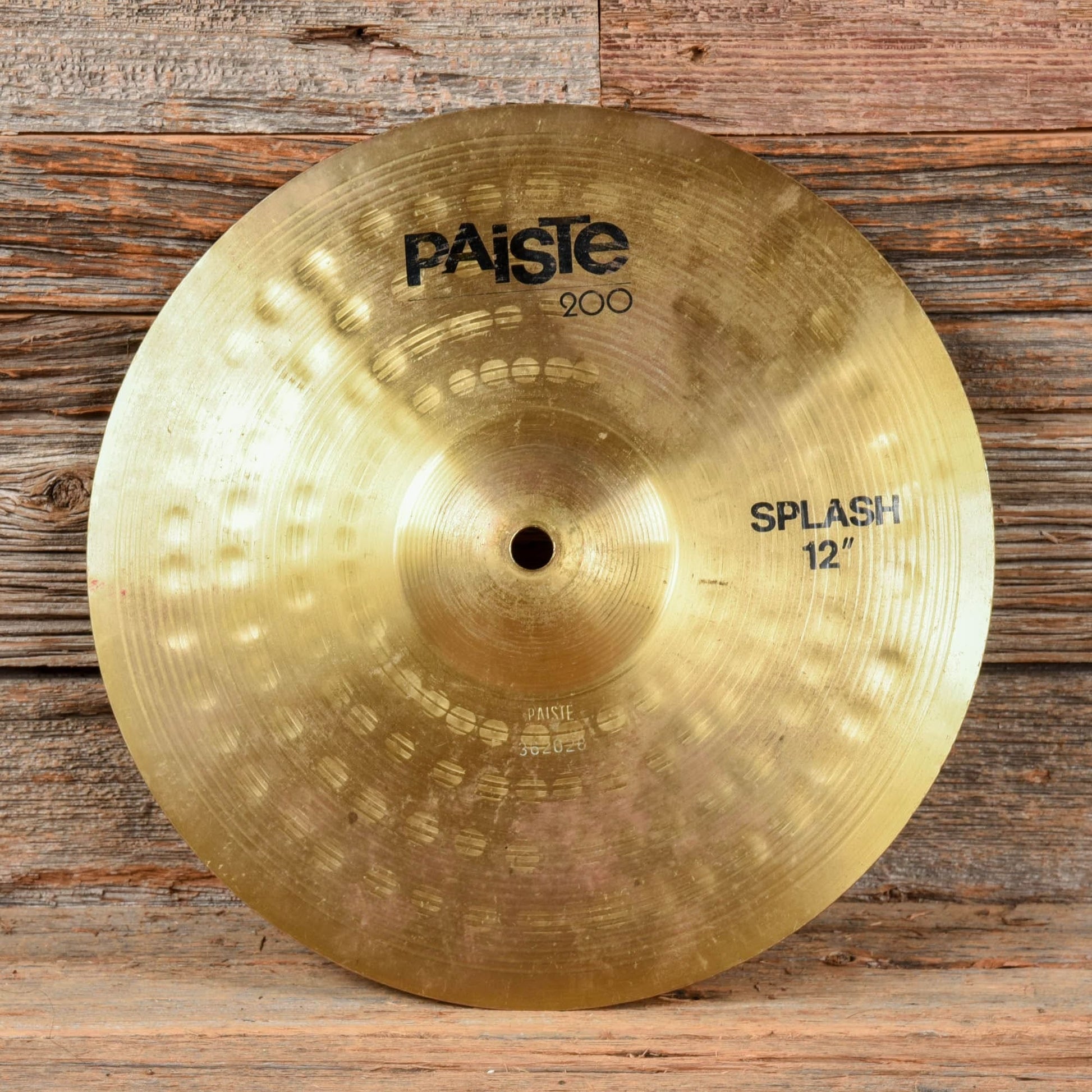 Paiste 12" 200 Series Splash Cymbal USED Drums and Percussion