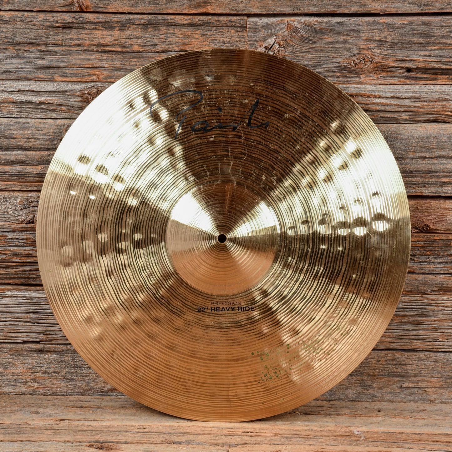 Paiste 22" Signature Precision Heavy Ride Cymbal USED Drums and Percussion