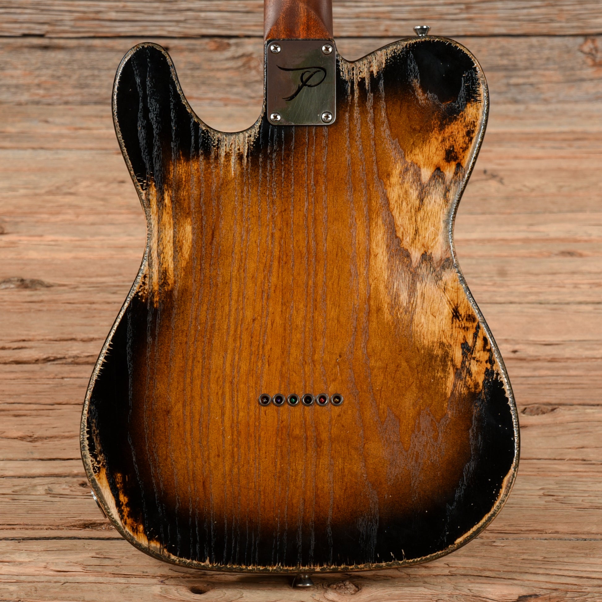 Palir Titan Hawk Step Top 2-Tone Sunburst Electric Guitars / Solid Body