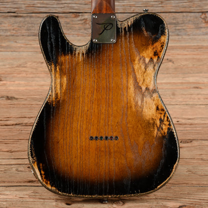 Palir Titan Hawk Step Top 2-Tone Sunburst Electric Guitars / Solid Body