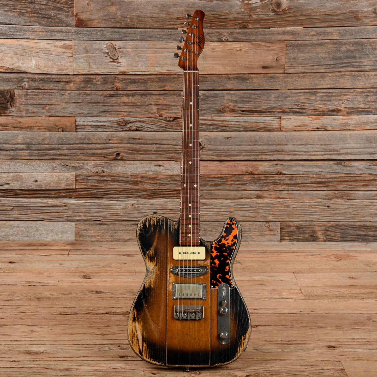 Palir Titan Hawk Step Top 2-Tone Sunburst Electric Guitars / Solid Body