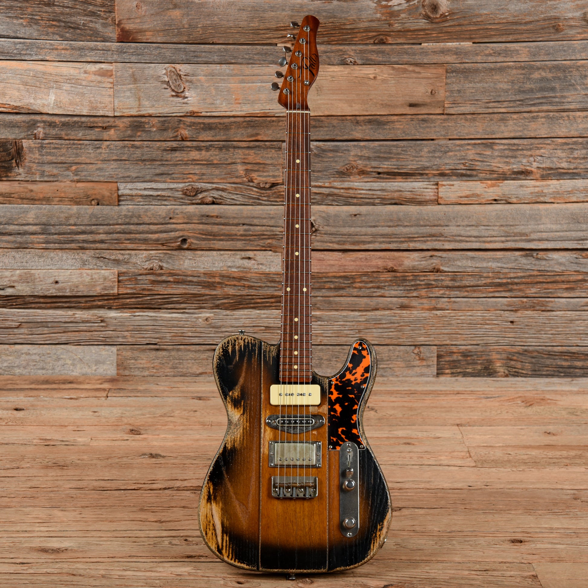 Palir Titan Hawk Step Top 2-Tone Sunburst Electric Guitars / Solid Body