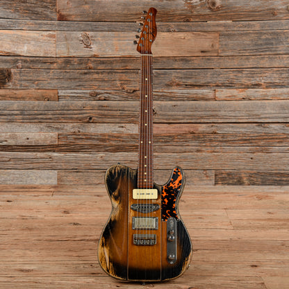 Palir Titan Hawk Step Top 2-Tone Sunburst Electric Guitars / Solid Body