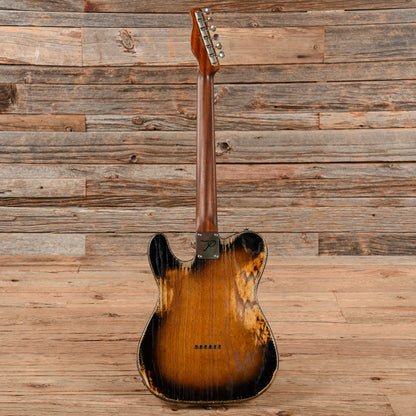 Palir Titan Hawk Step Top 2-Tone Sunburst Electric Guitars / Solid Body