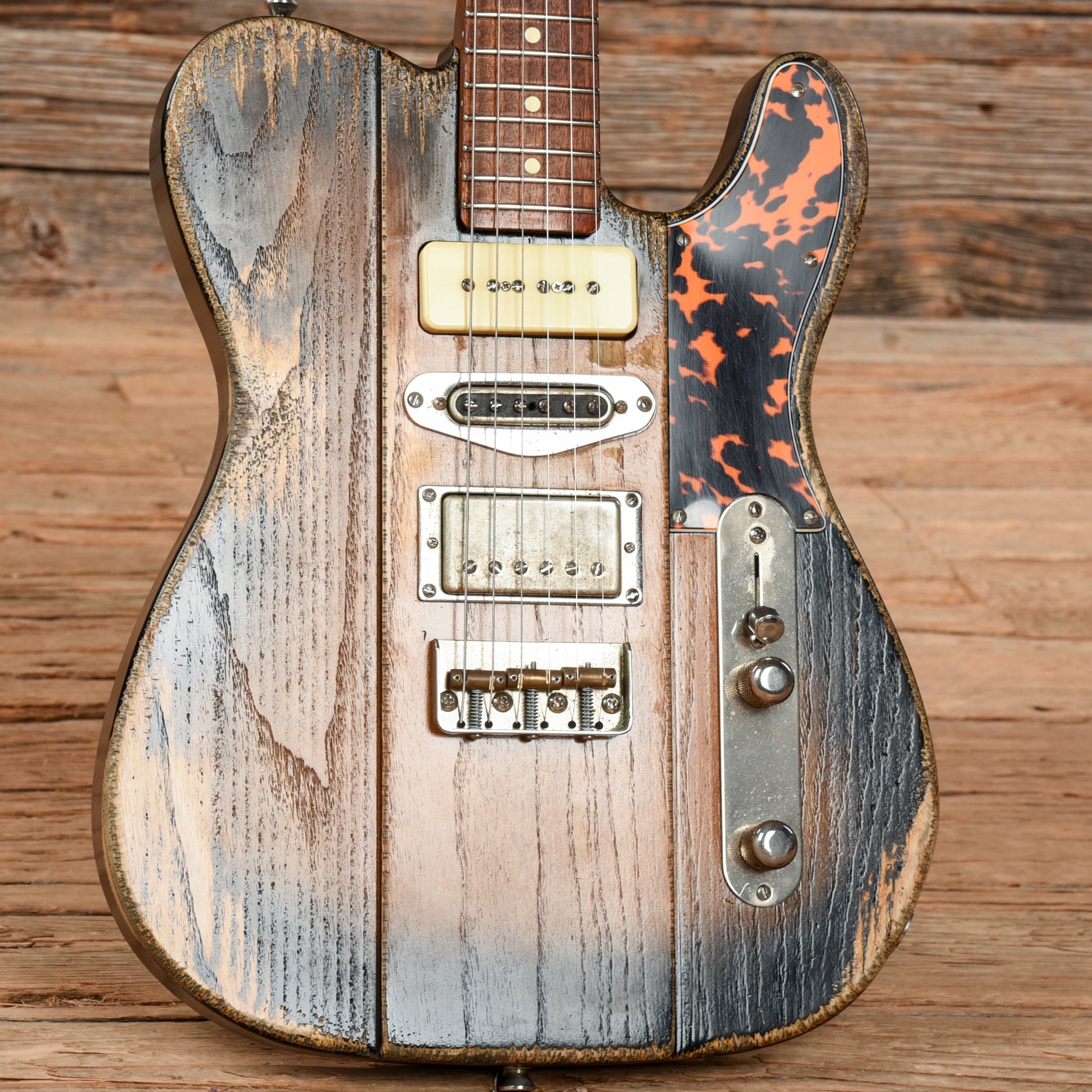Palir Titan Hawk Step Top 2-Tone Sunburst Electric Guitars / Solid Body