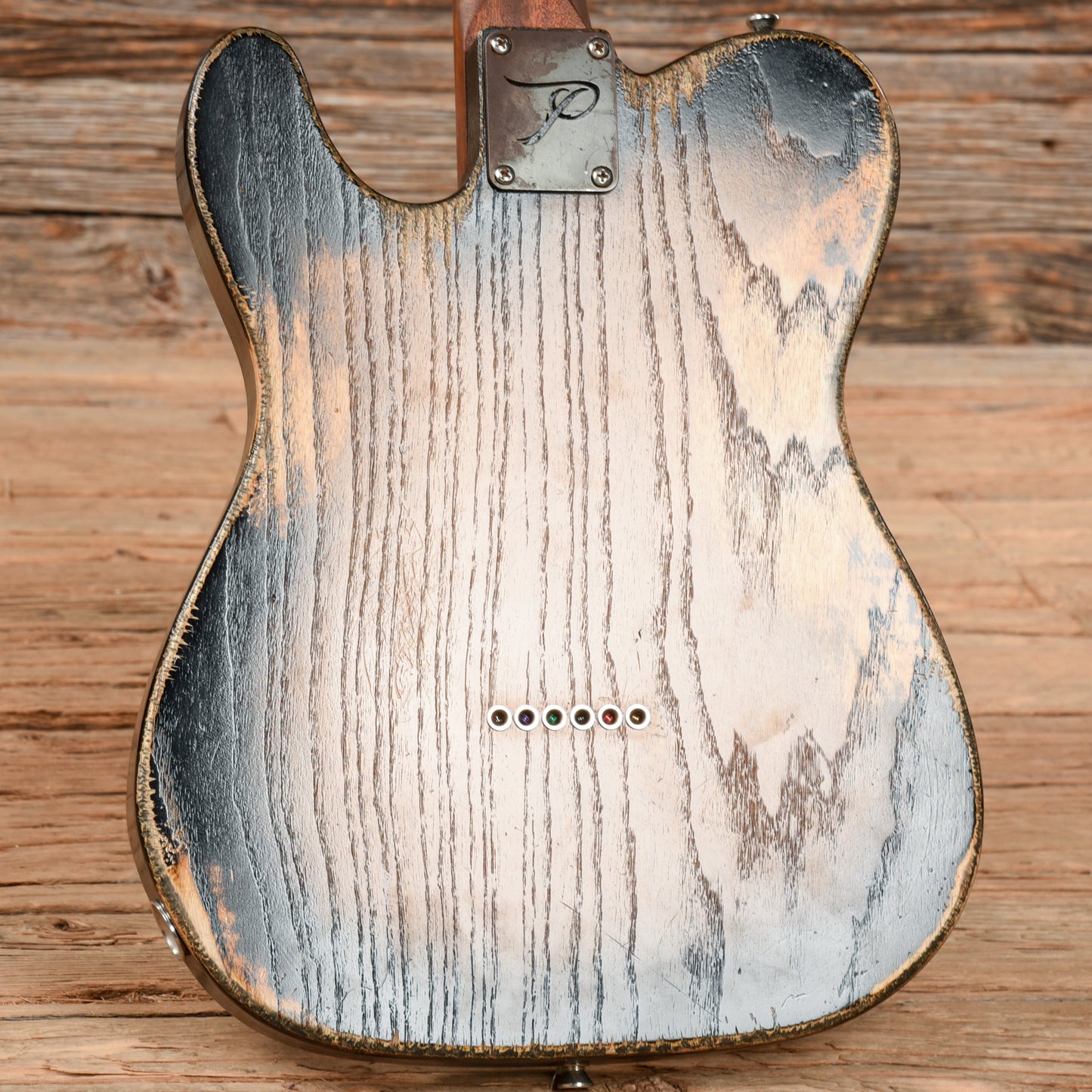 Palir Titan Hawk Step Top 2-Tone Sunburst Electric Guitars / Solid Body