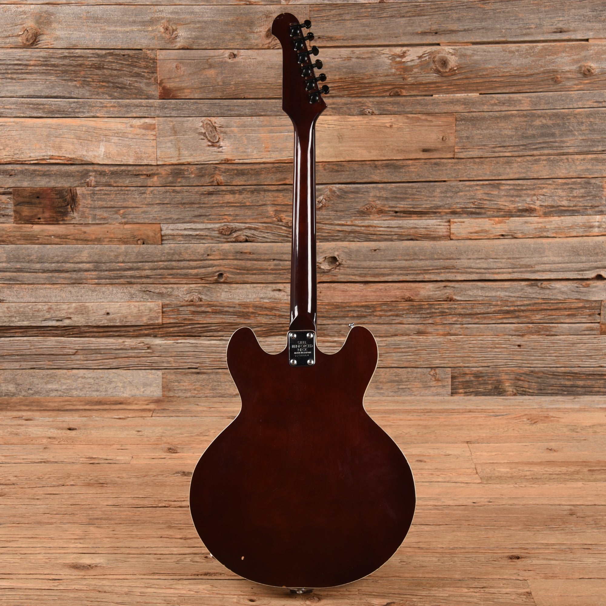 Pan Guitars P-23 Walnut 1970s Electric Guitars / Semi-Hollow
