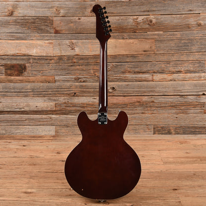 Pan Guitars P-23 Walnut 1970s Electric Guitars / Semi-Hollow