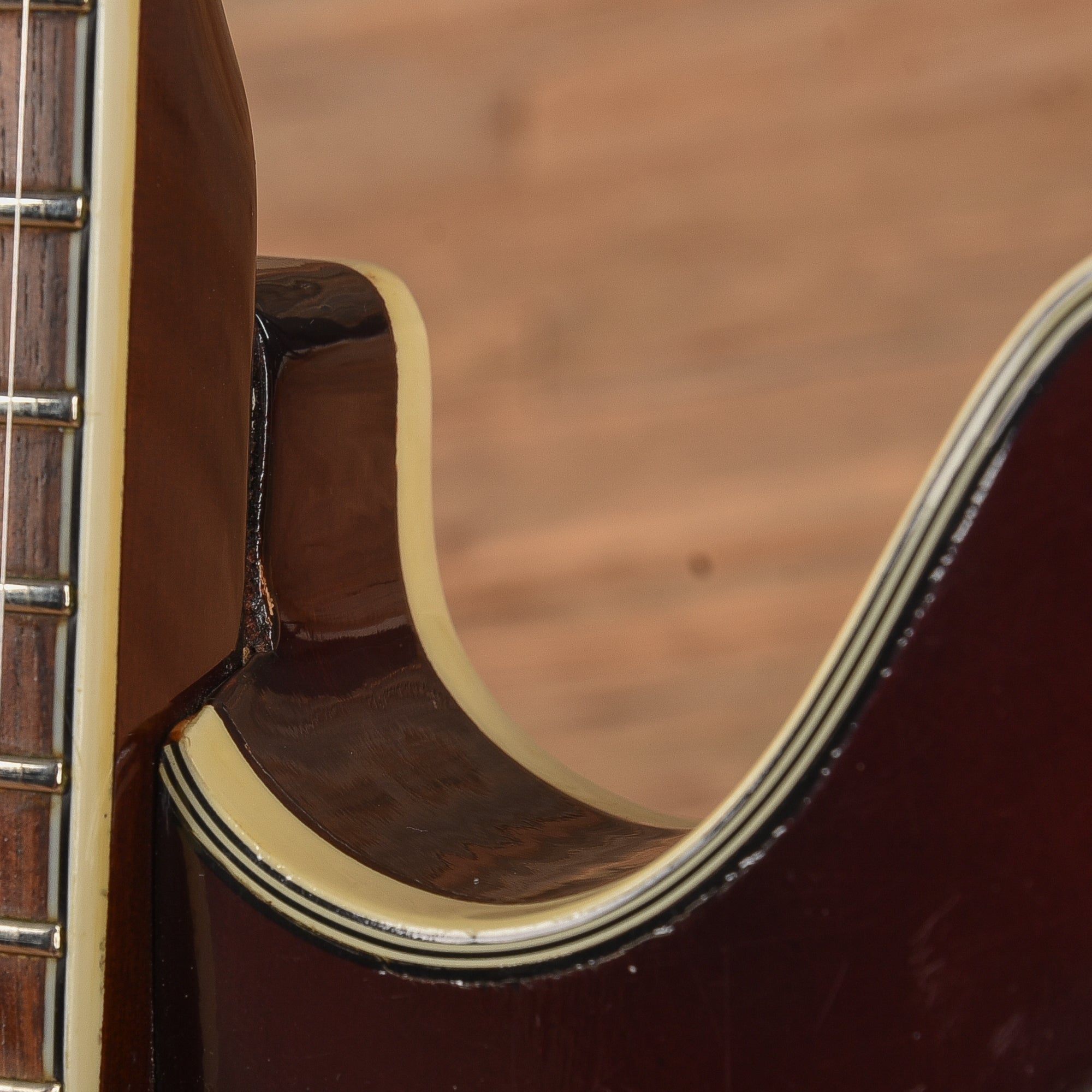 Pan Guitars P-23 Walnut 1970s Electric Guitars / Semi-Hollow