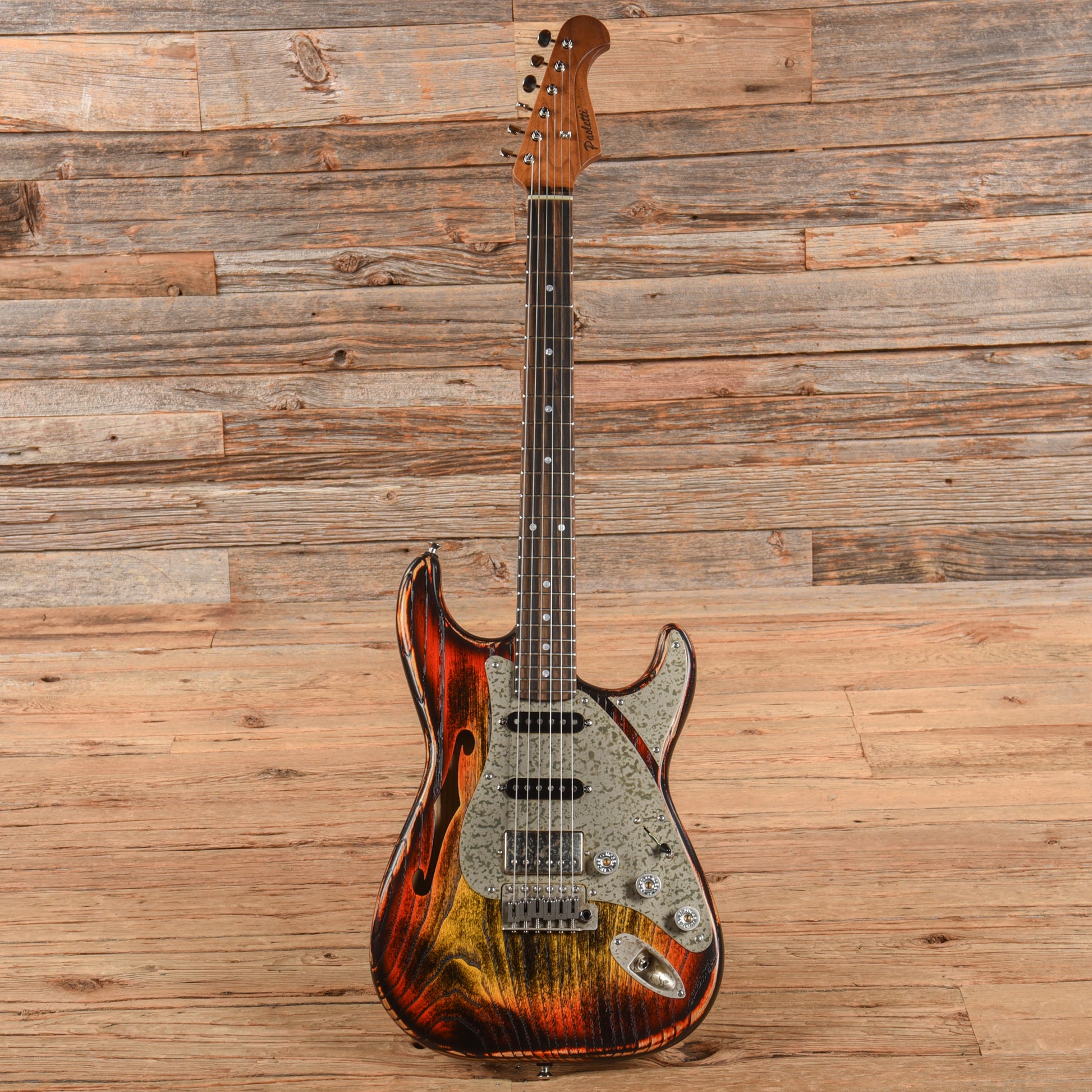 Paoletti Alpha Loft Sunburst Electric Guitars / Semi-Hollow