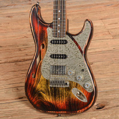 Paoletti Alpha Loft Sunburst Electric Guitars / Semi-Hollow