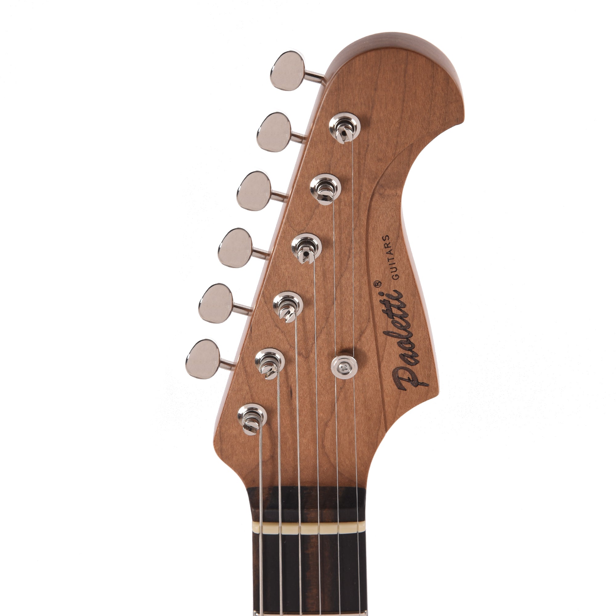 Paoletti Nancy Lounge Aged Chestnut Heavy Surf Green Electric Guitars / Semi-Hollow
