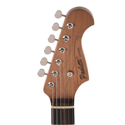 Paoletti Nancy Lounge Aged Chestnut Heavy Surf Green Electric Guitars / Semi-Hollow