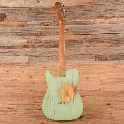 Paoletti Nancy Semi-Hollow Surf Green Electric Guitars / Semi-Hollow