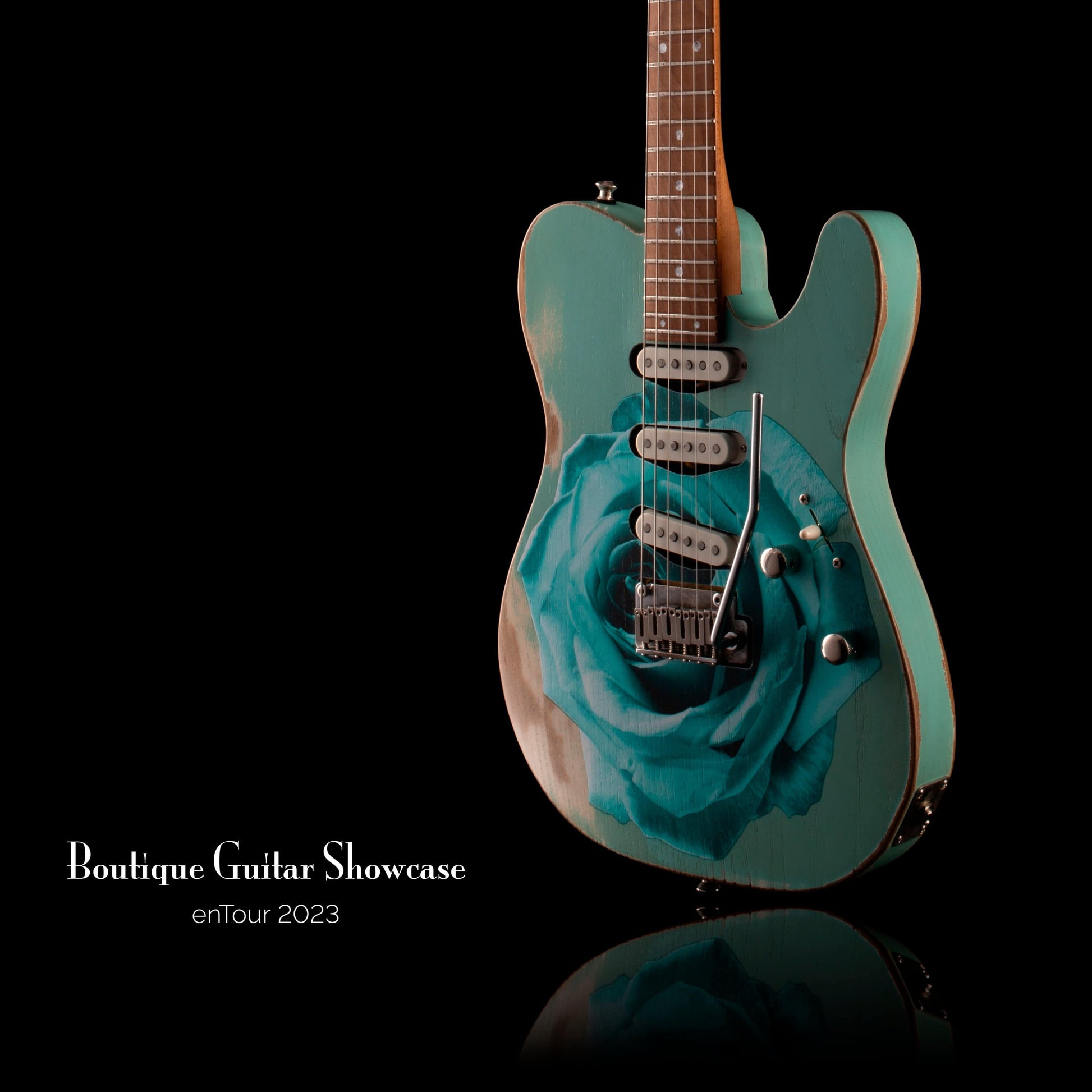Paoletti Dave Kilminster Signature Nancy Loft SSS White Surf Electric Guitars / Solid Body