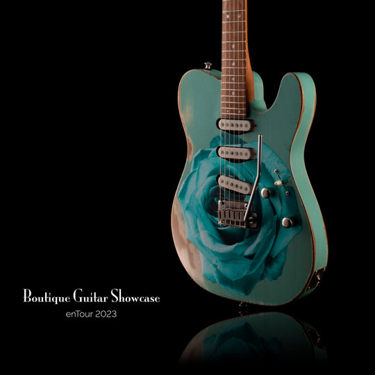 Paoletti Dave Kilminster Signature Nancy Loft SSS White Surf Electric Guitars / Solid Body