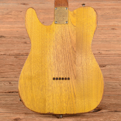 Paoletti Nancy Semi-Hollow Blonde Electric Guitars / Solid Body