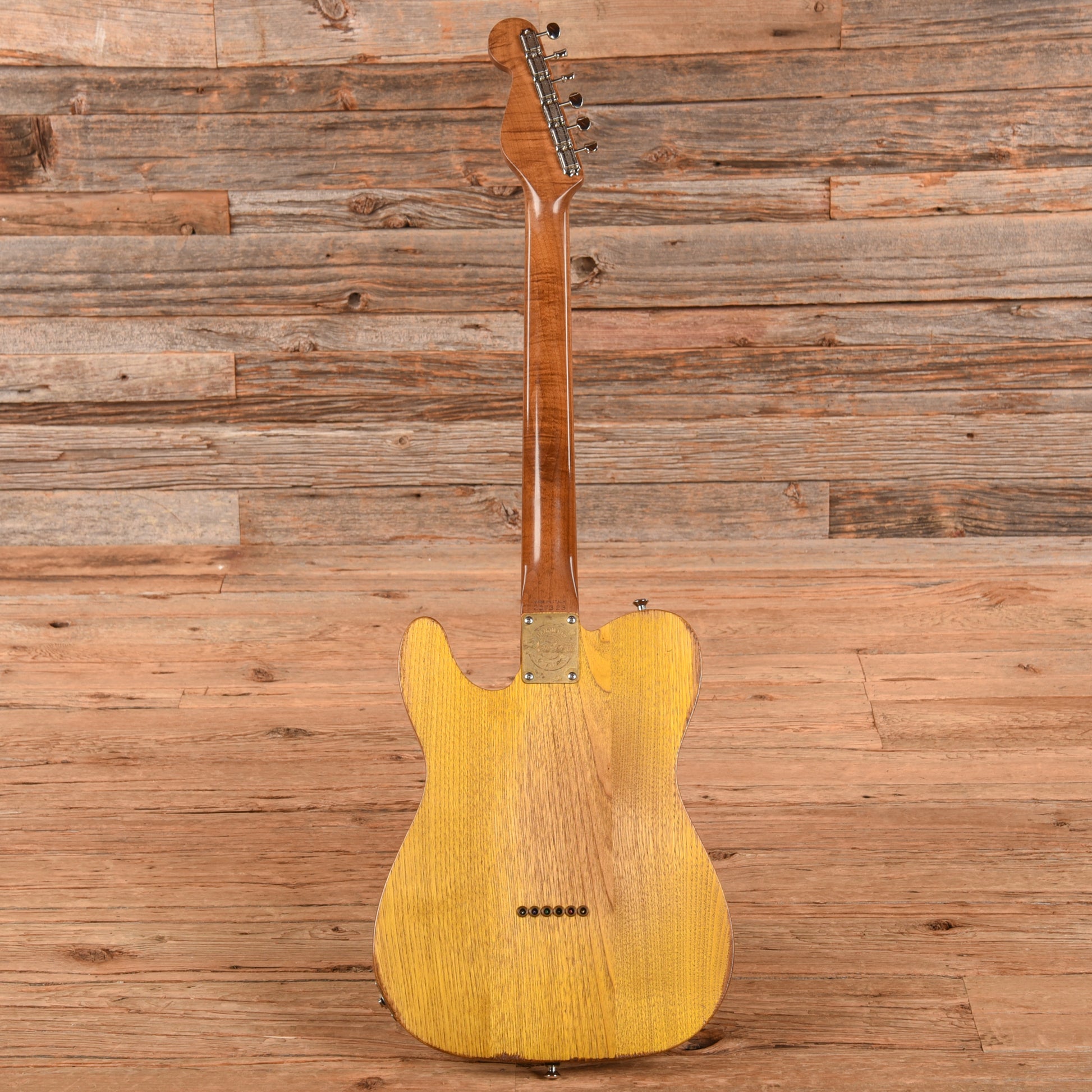 Paoletti Nancy Semi-Hollow Blonde Electric Guitars / Solid Body