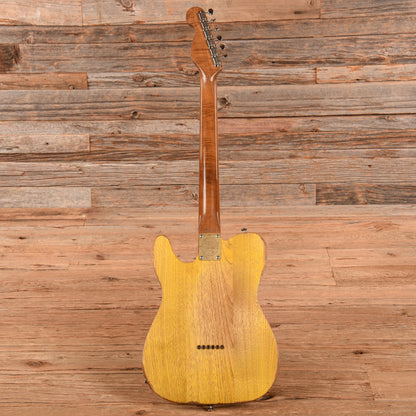 Paoletti Nancy Semi-Hollow Blonde Electric Guitars / Solid Body