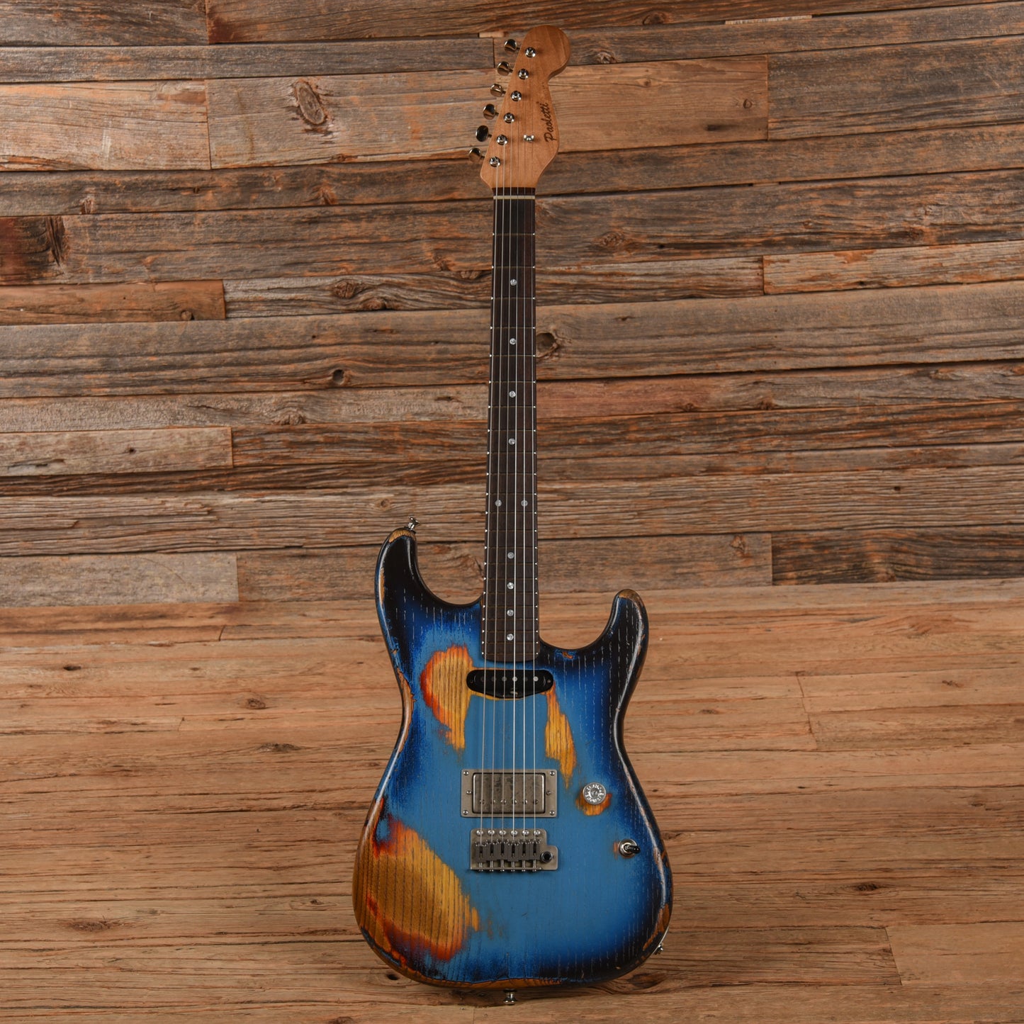 Paoletti Stratospheric Blue Electric Guitars / Solid Body