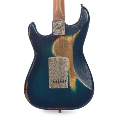 Paoletti Stratospheric Loft SSS Relic Emerald Electric Guitars / Solid Body