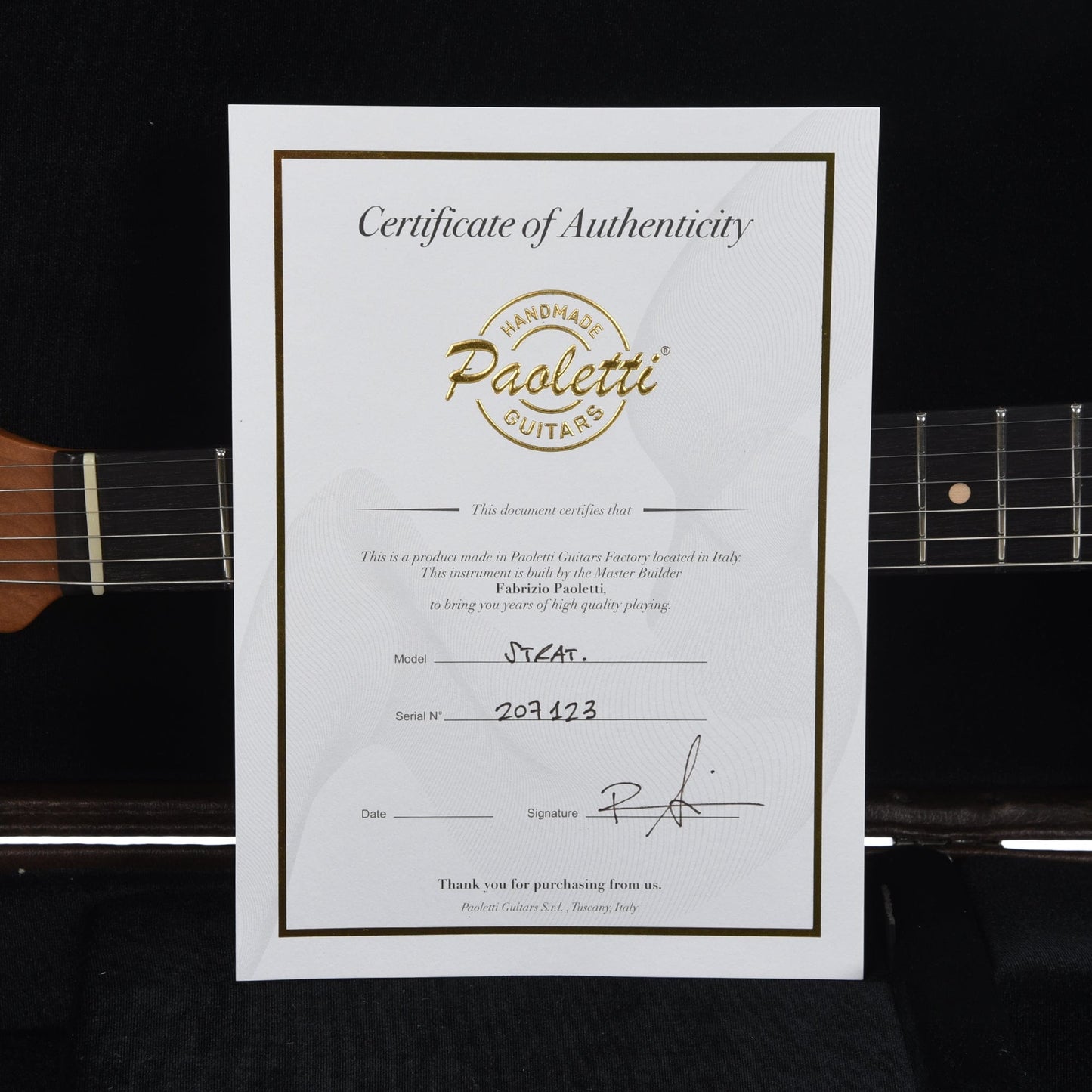 Paoletti Stratospheric Loft SSS Relic Emerald Electric Guitars / Solid Body