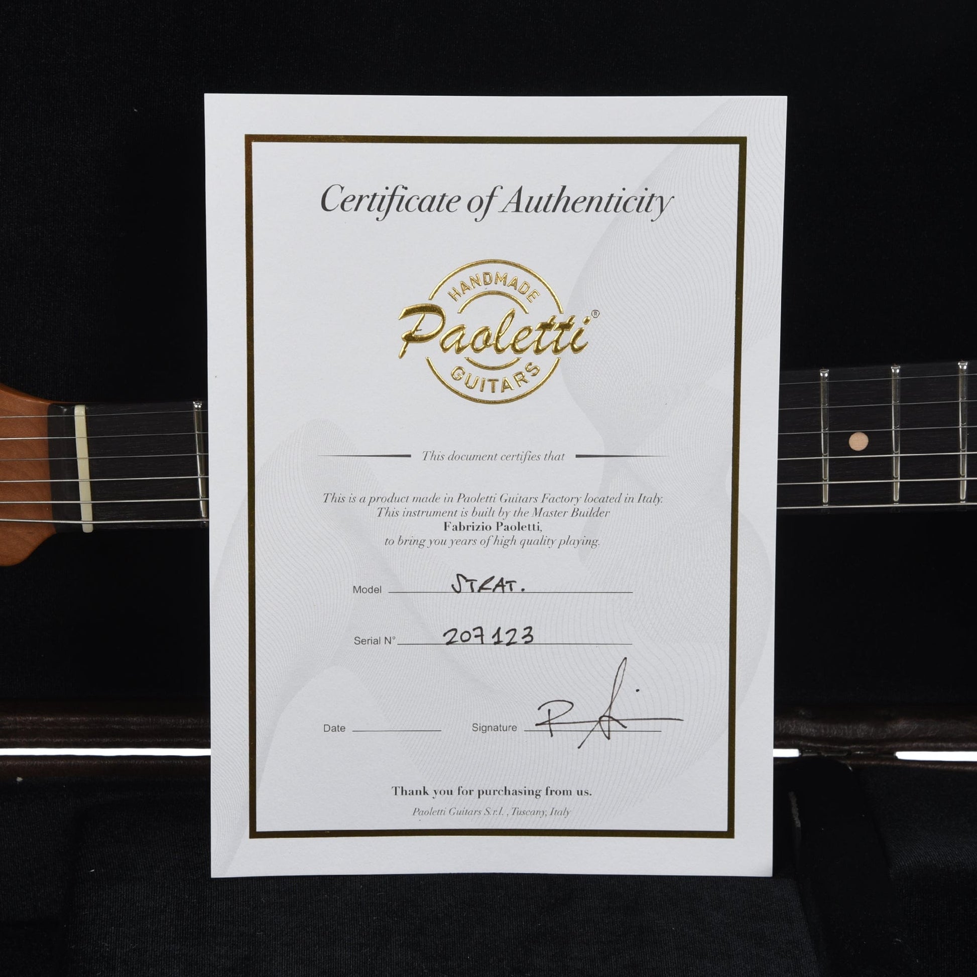 Paoletti Stratospheric Loft SSS Relic Emerald Electric Guitars / Solid Body