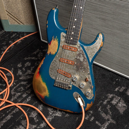 Paoletti Stratospheric Loft SSS Relic Emerald Electric Guitars / Solid Body