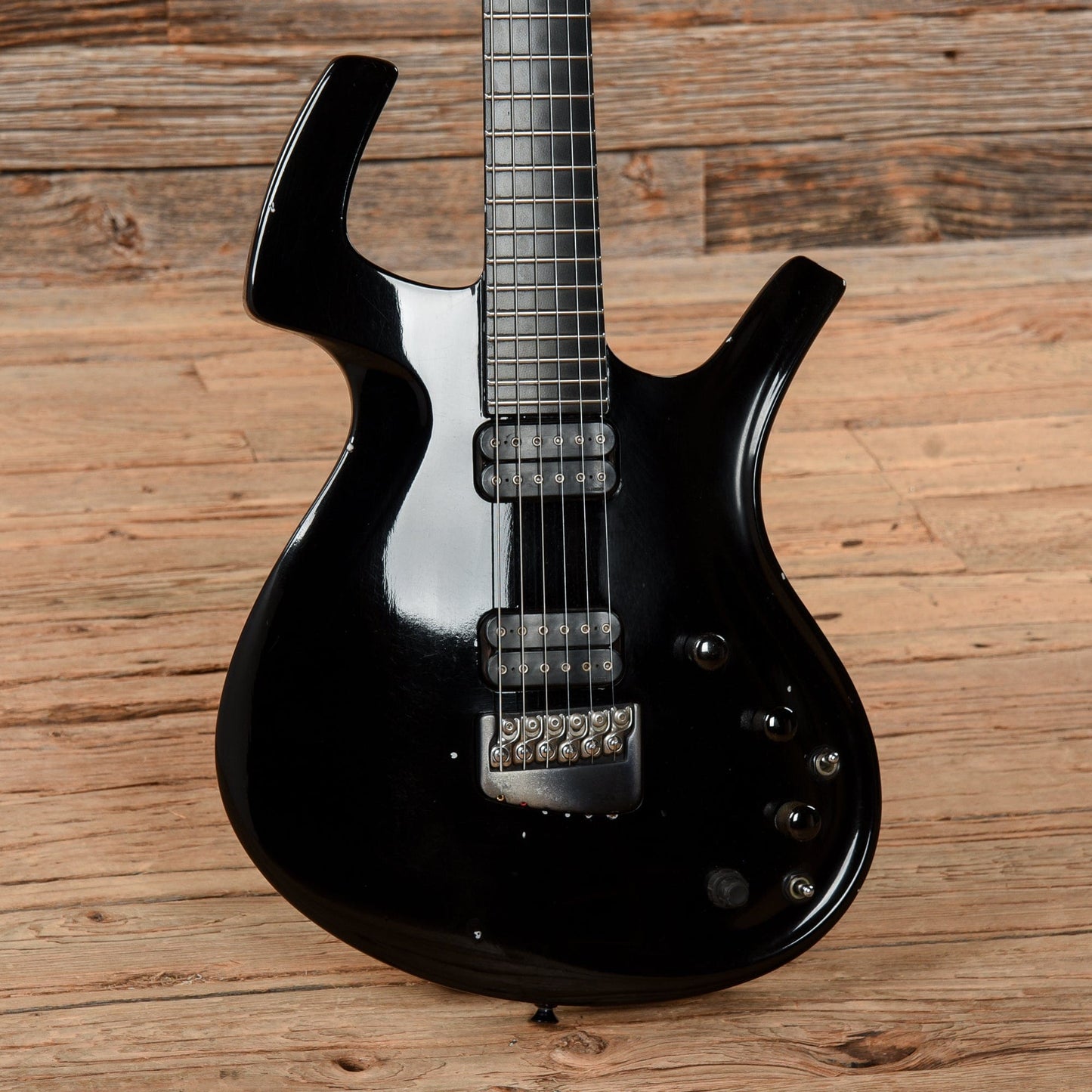 Parker Fly Deluxe Hardtail Black 1994 Electric Guitars / Solid Body
