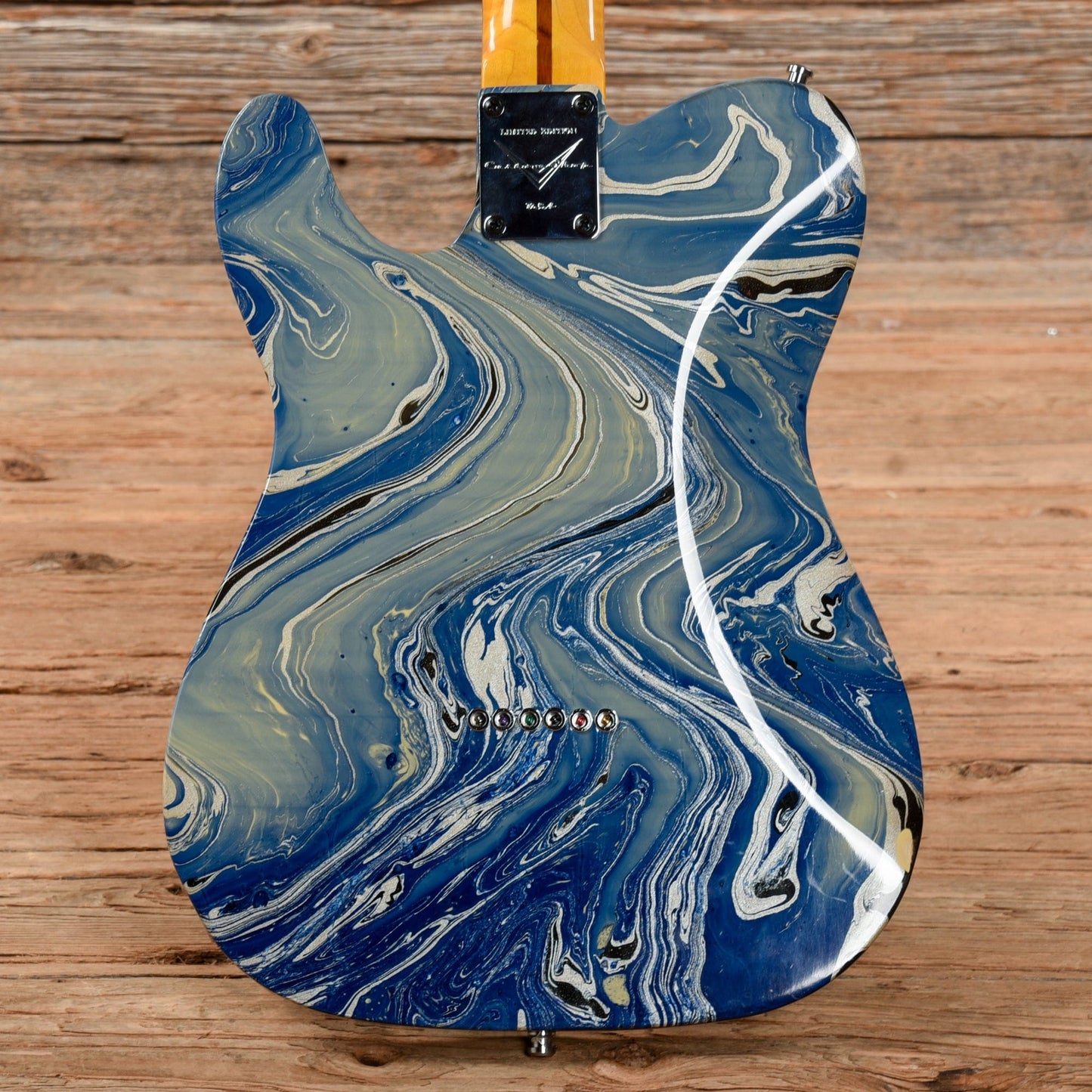 Partscaster Tele Swirl Finish Electric Guitars / Solid Body