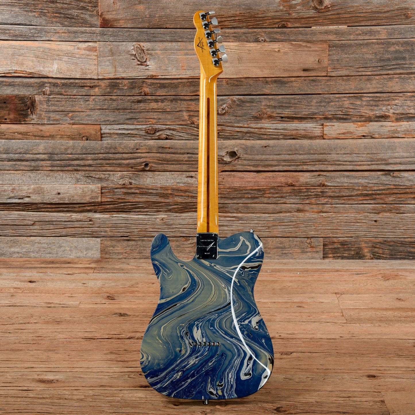 Partscaster Tele Swirl Finish Electric Guitars / Solid Body