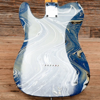 Partscaster Tele Swirl Finish Electric Guitars / Solid Body