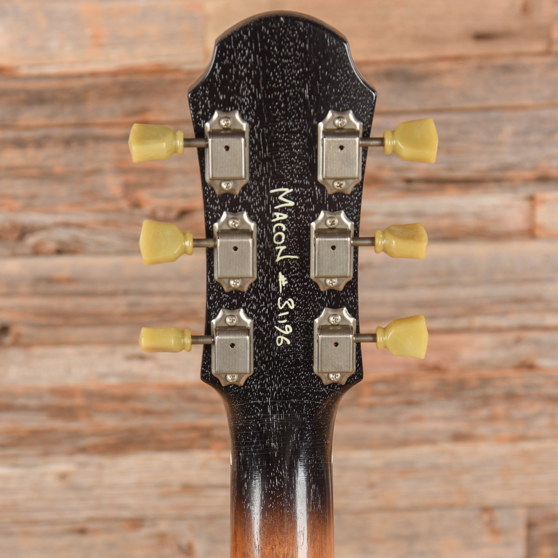 Patrick James Eggle Macon Vintage Grained Black Electric Guitars / Solid Body