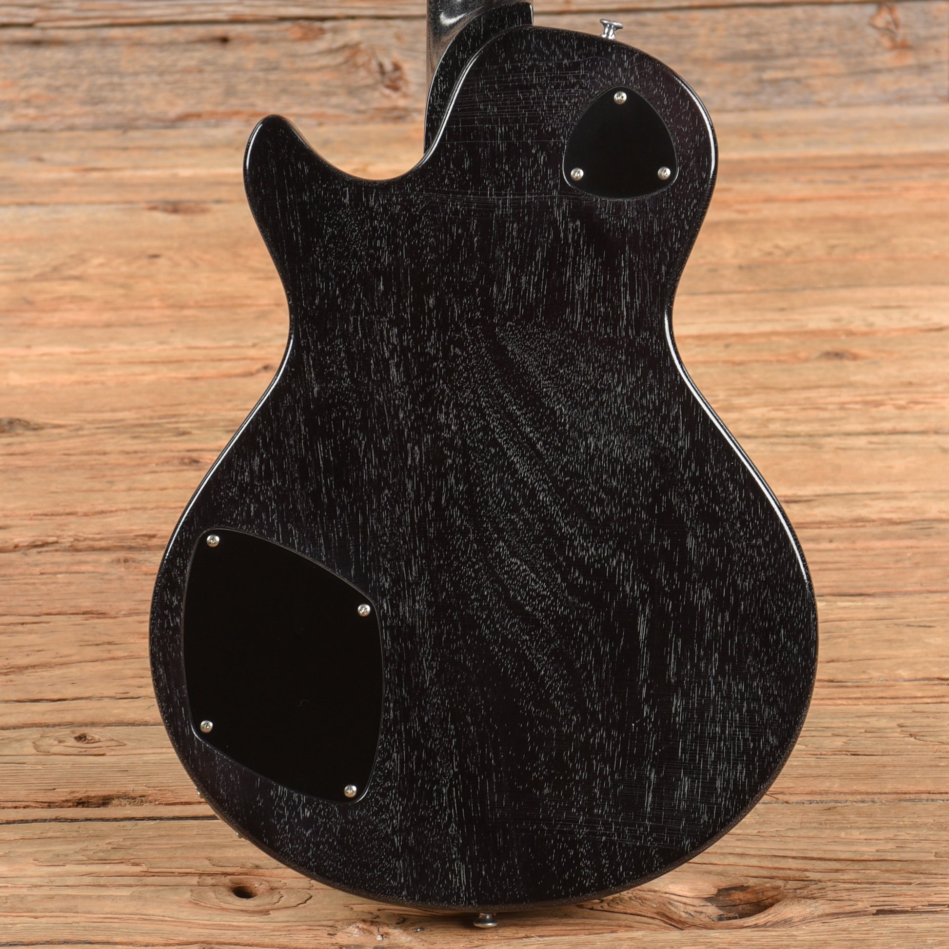 Patrick James Eggle Macon Vintage Grained Black Electric Guitars / Solid Body