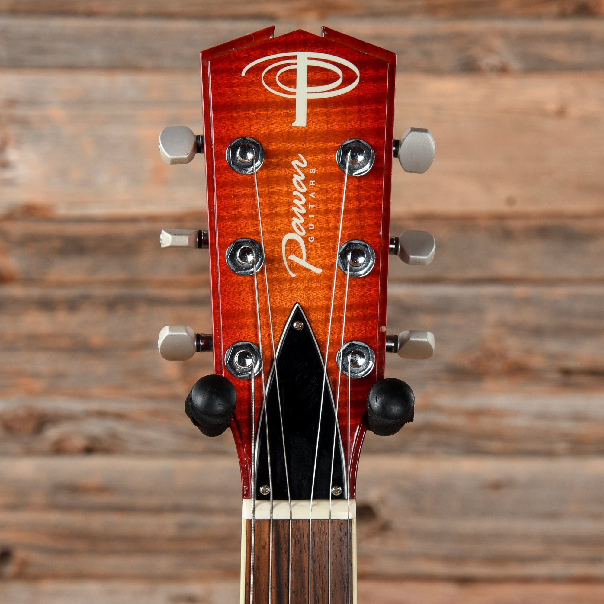 Pawar Solid Body Flame Top Sunburst Electric Guitars / Solid Body