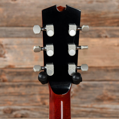Pawar Solid Body Flame Top Sunburst Electric Guitars / Solid Body