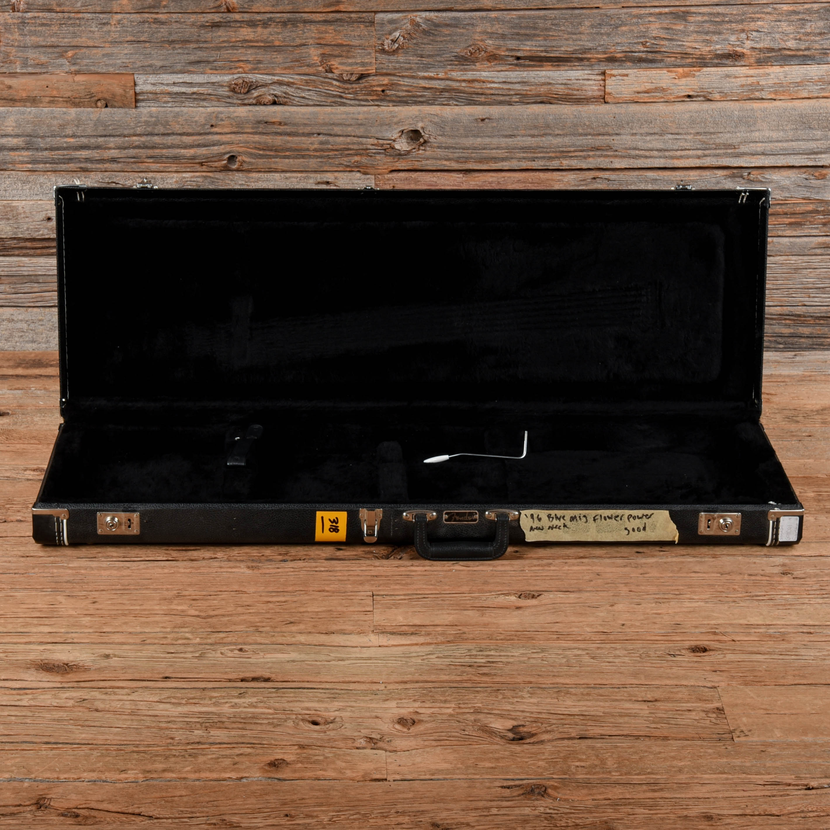 Fender '50s Stratocaster Reissue Neck with Unknown Body Blue Flower 1996