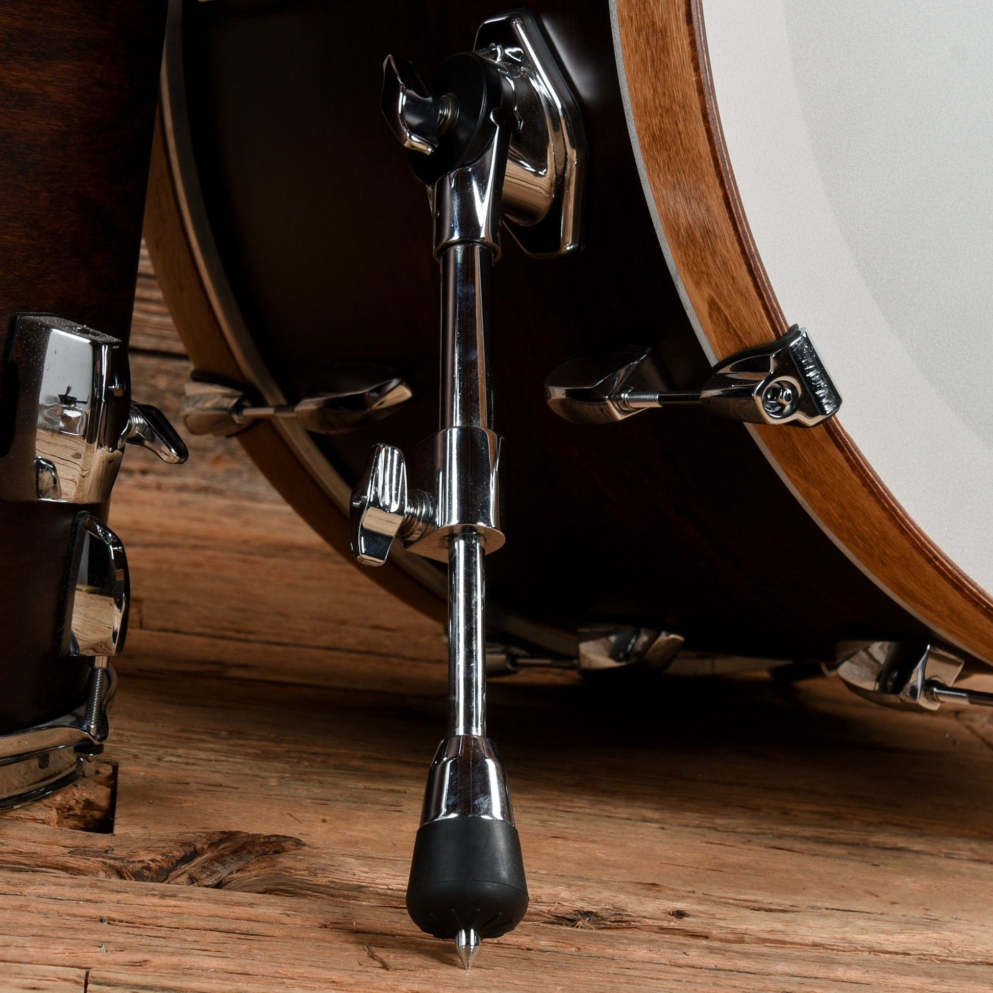 Pearl Wood/Fiberglass 3 pc Drum Set 13/16/24 Satin Cocoa Burst USED Drums and Percussion / Acoustic Drums / Full Acoustic Kits