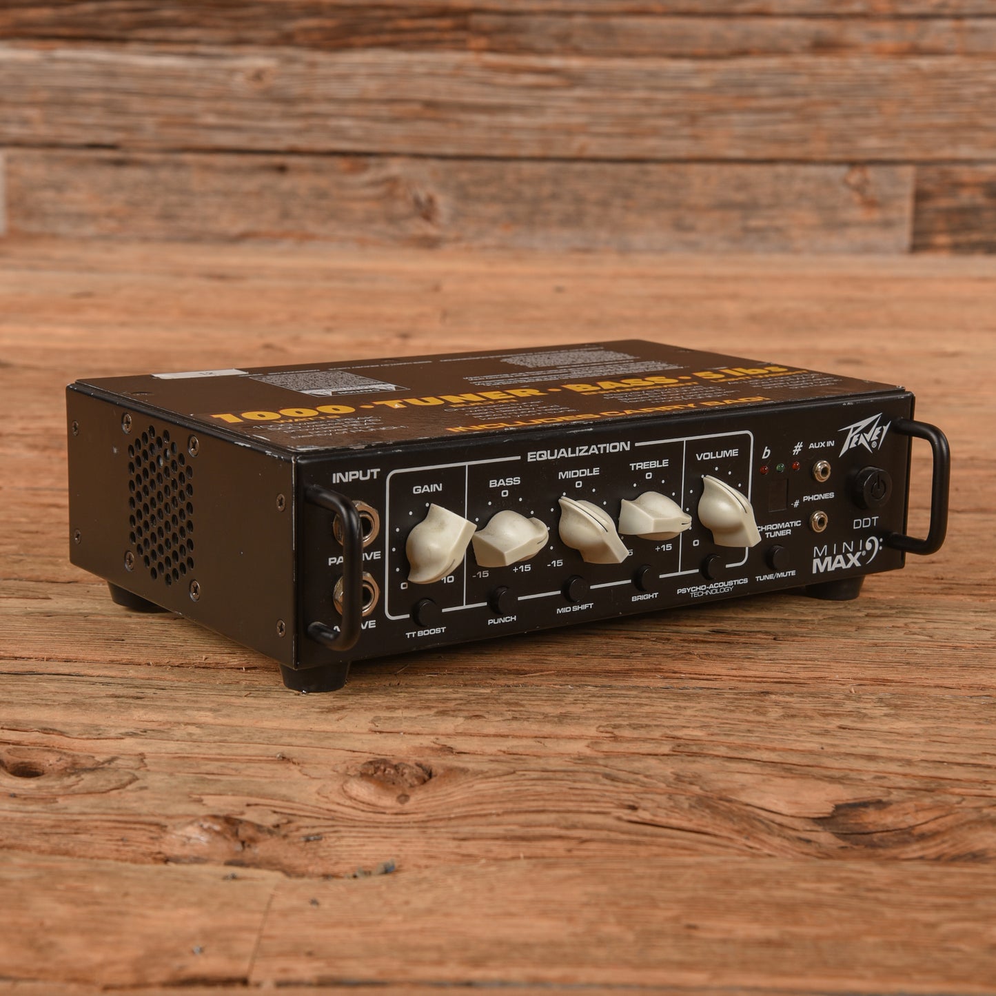 Peavey MiniMax 1000-Watt Bass Amp Head Amps / Bass Amps / Bass Cabinets