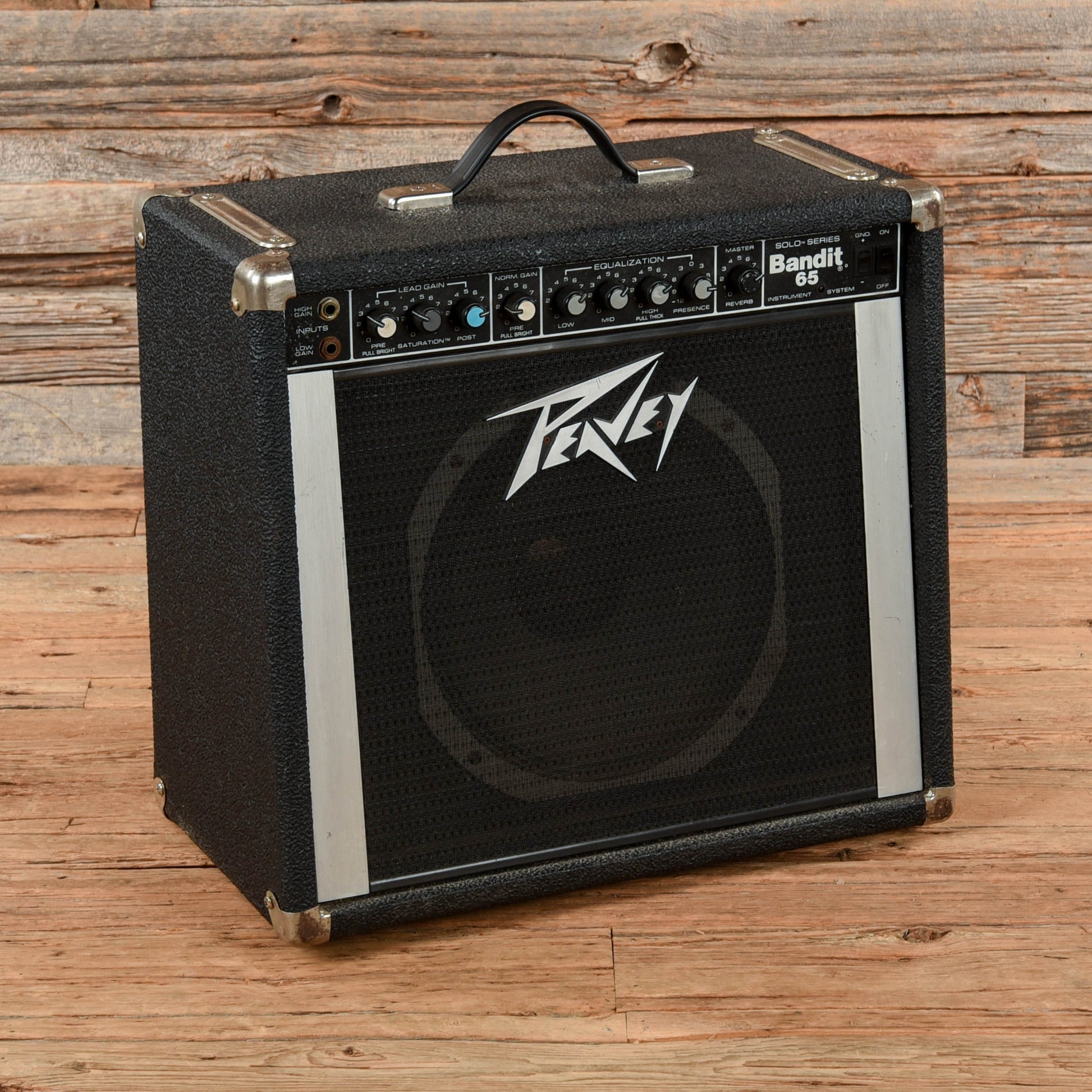 Peavey Bandit 65 Solo Series 65-Watt 1x12 Guitar Combo Amps / Guitar Amps / Guitar Cabinets