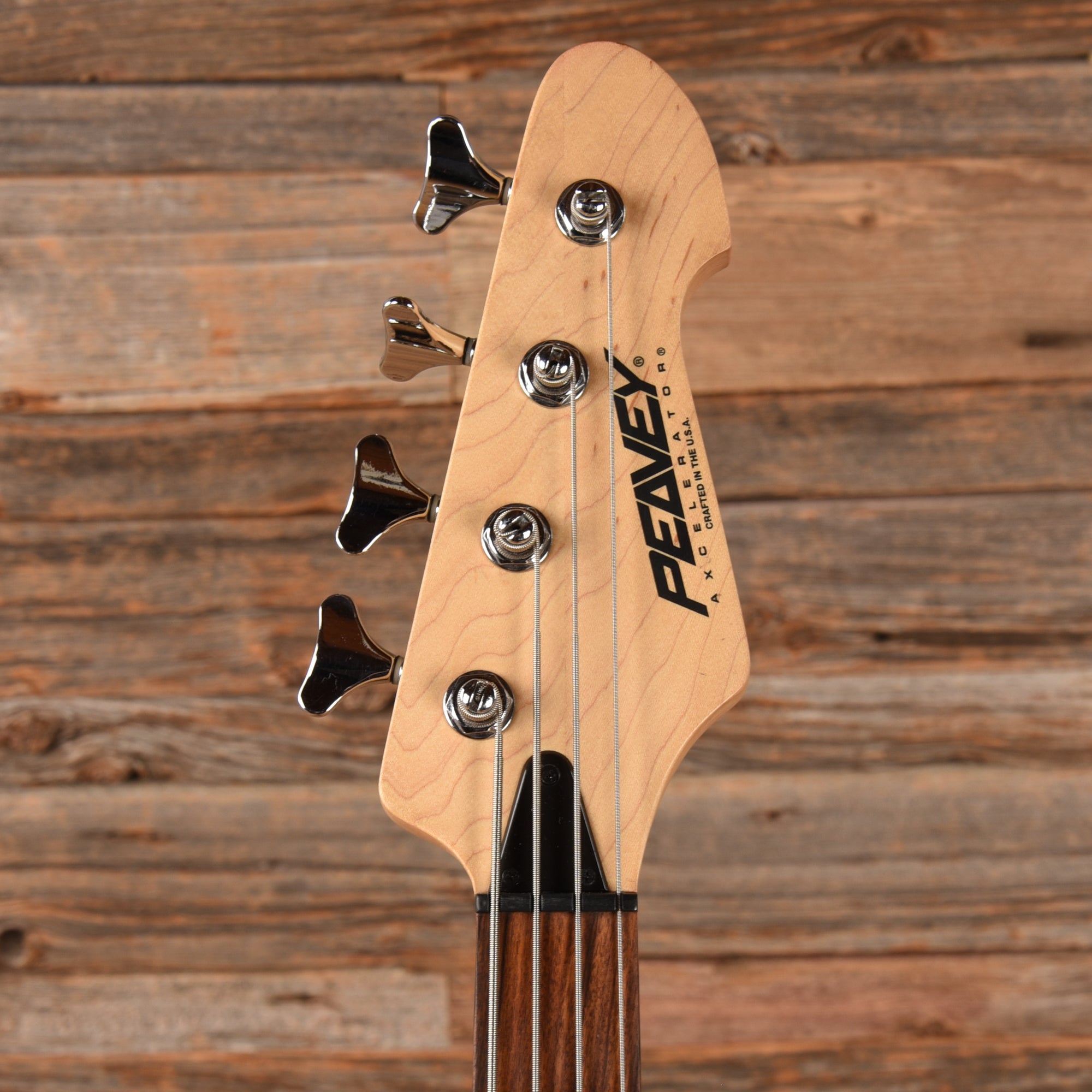 Peavey Axcelerator Bass Black Bass Guitars / 4-String