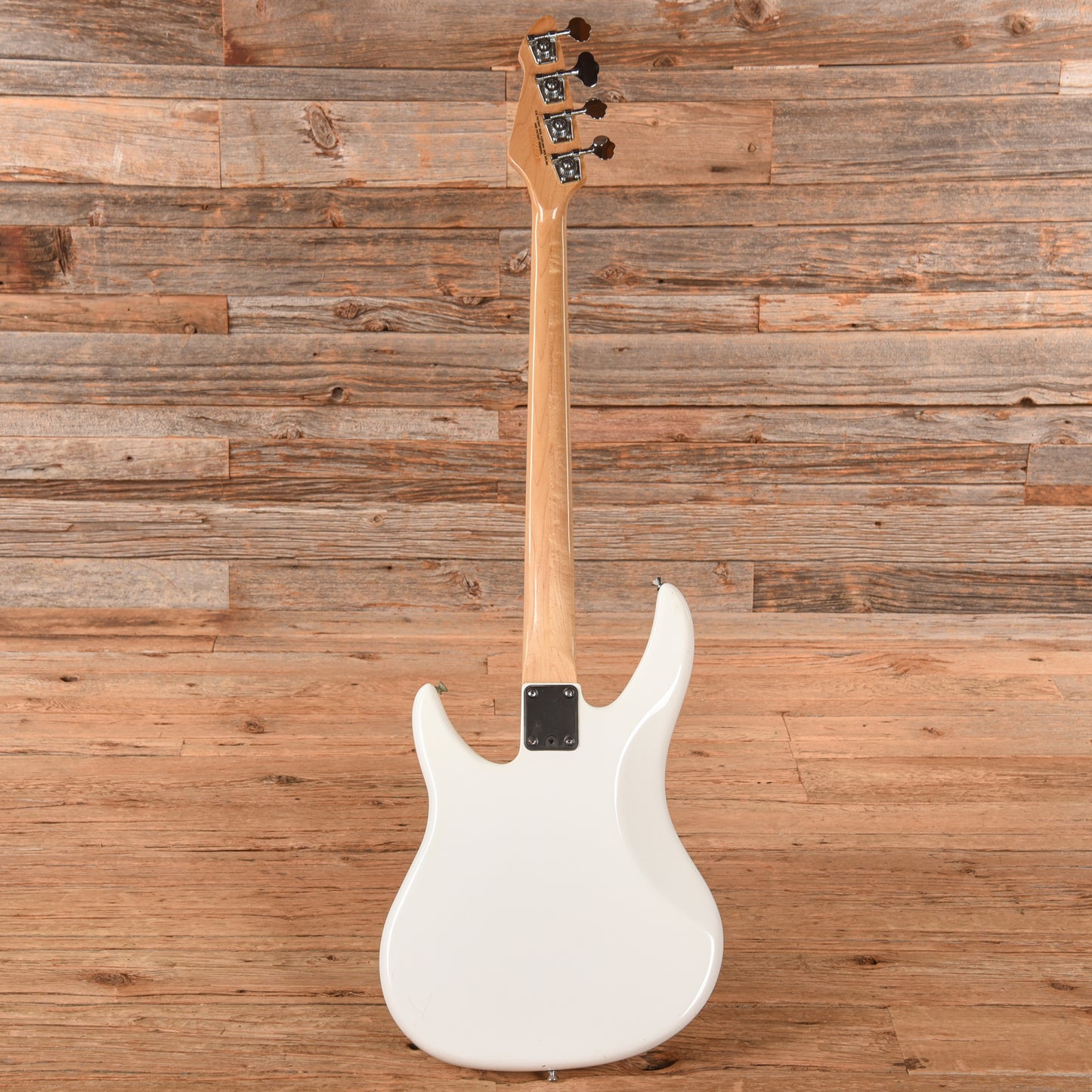 Peavey Patriot Bass White 1980s Bass Guitars