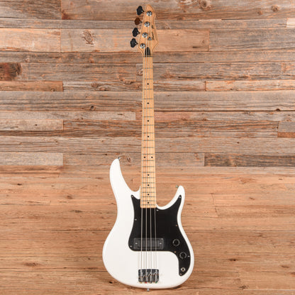 Peavey Patriot Bass White 1980s Bass Guitars