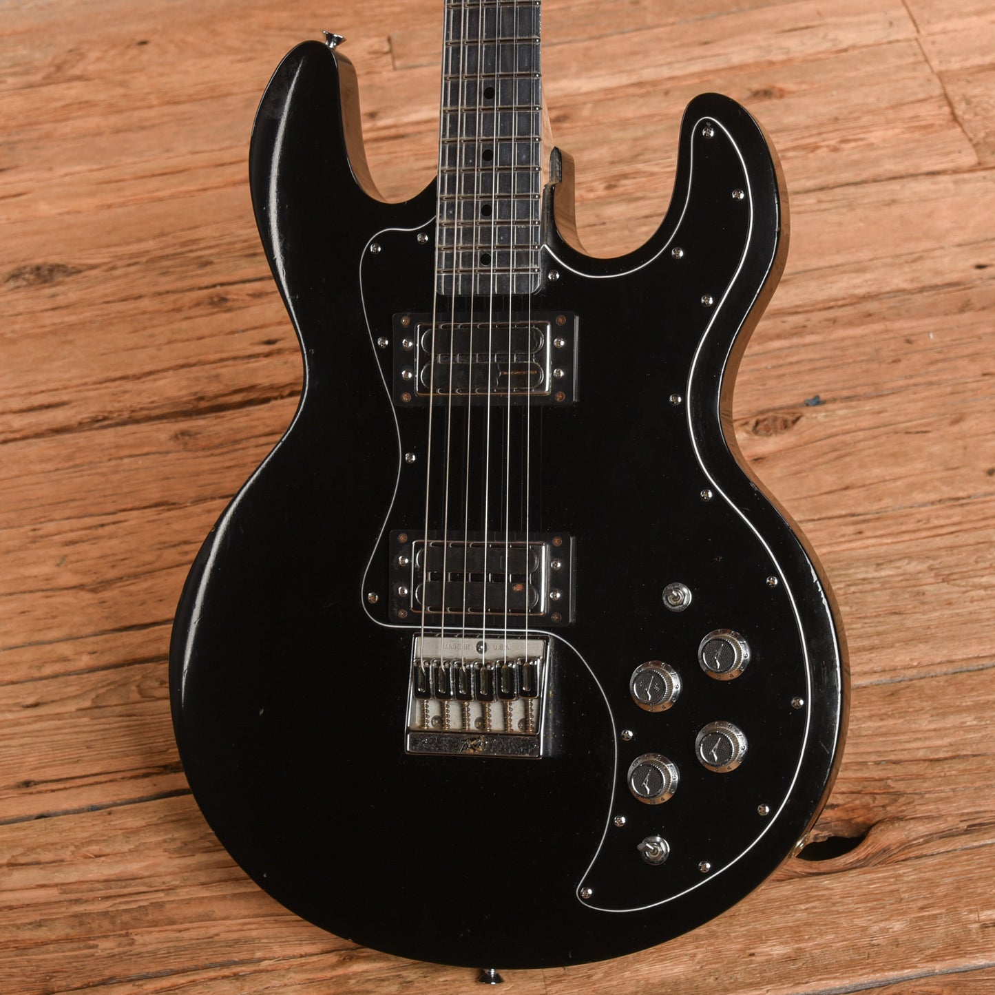 Peavey T60 w/ EGC Aluminum Neck Black 1970s Electric Guitars / Solid Body
