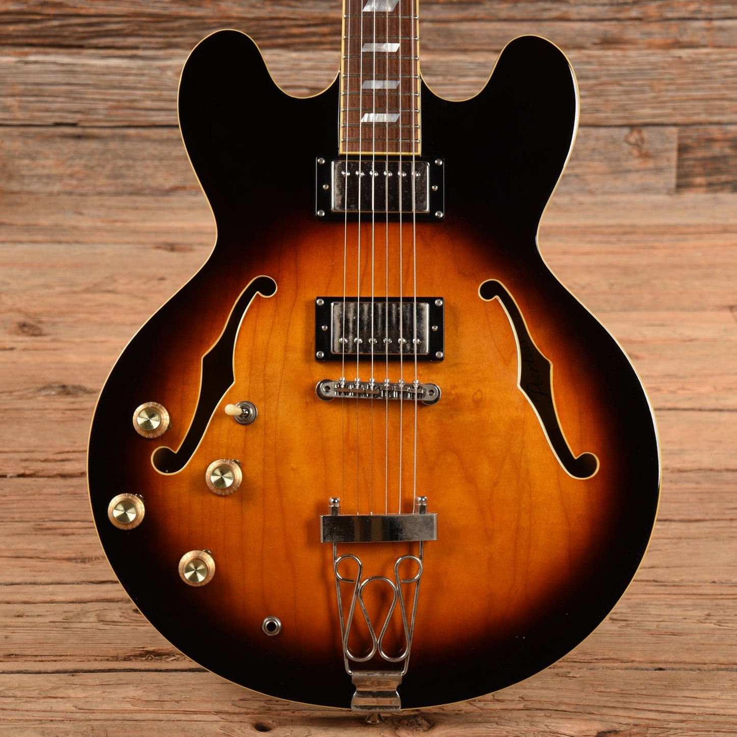 Peerless Renaissance Standard Sunburst Electric Guitars / Hollow Body