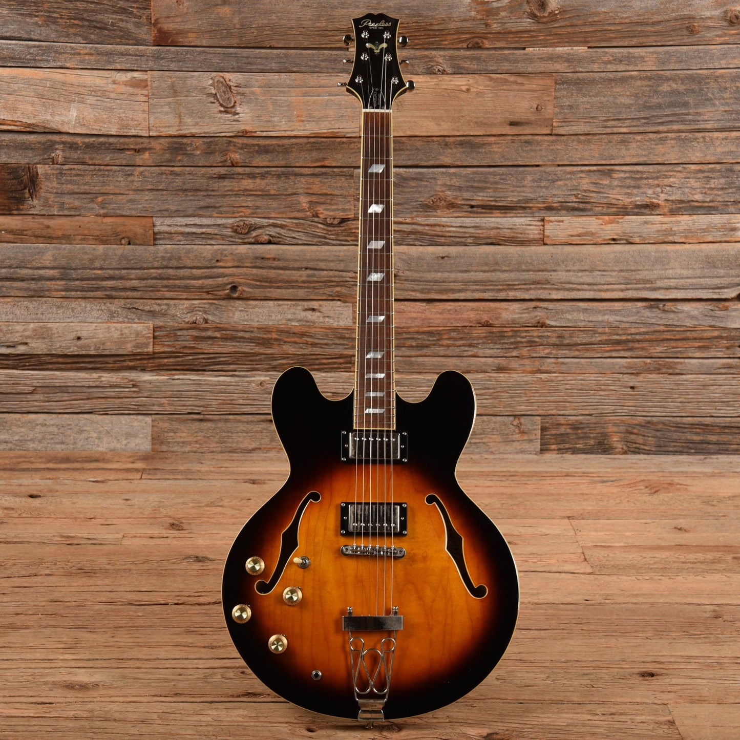 Peerless Renaissance Standard Sunburst Electric Guitars / Hollow Body