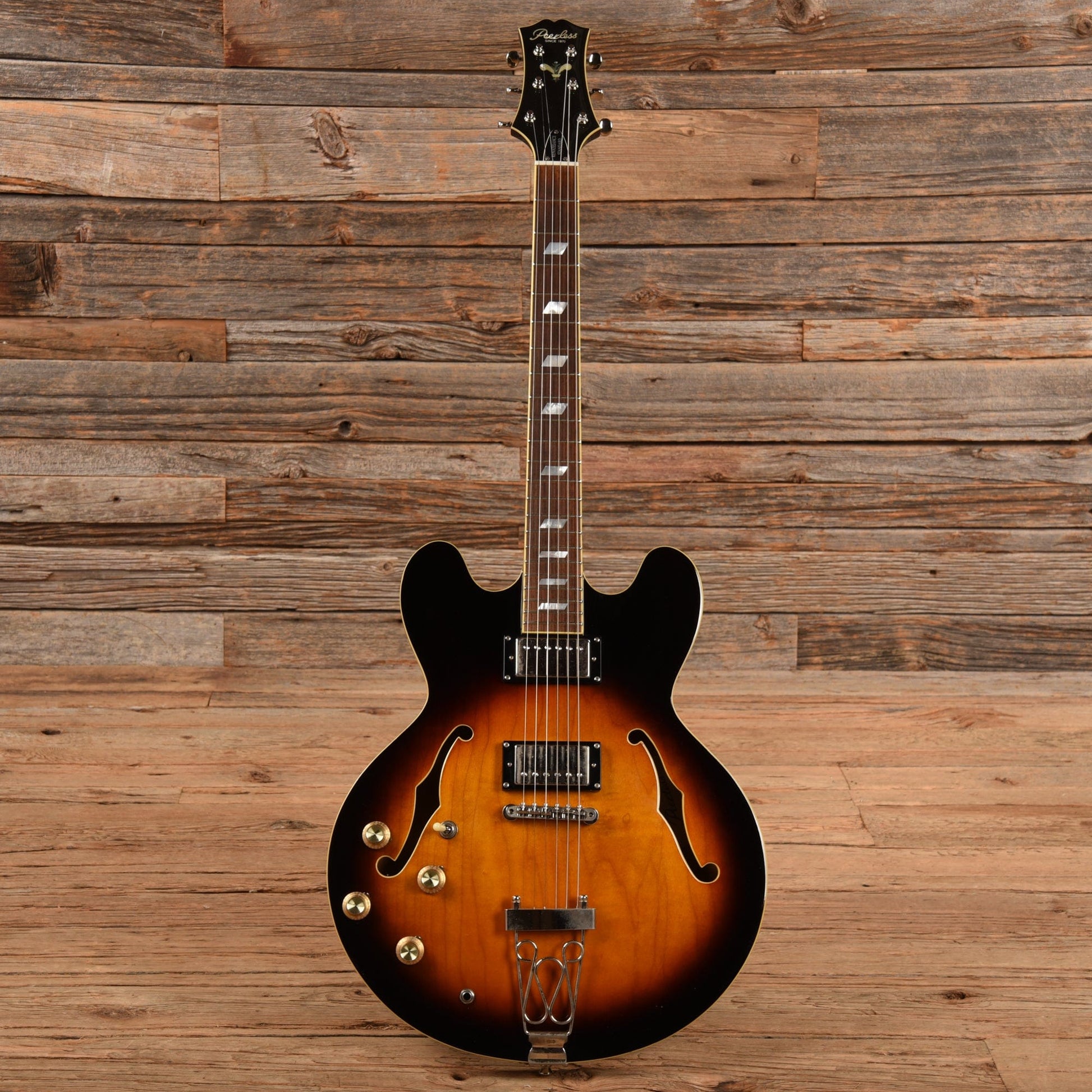 Peerless Renaissance Standard Sunburst Electric Guitars / Hollow Body