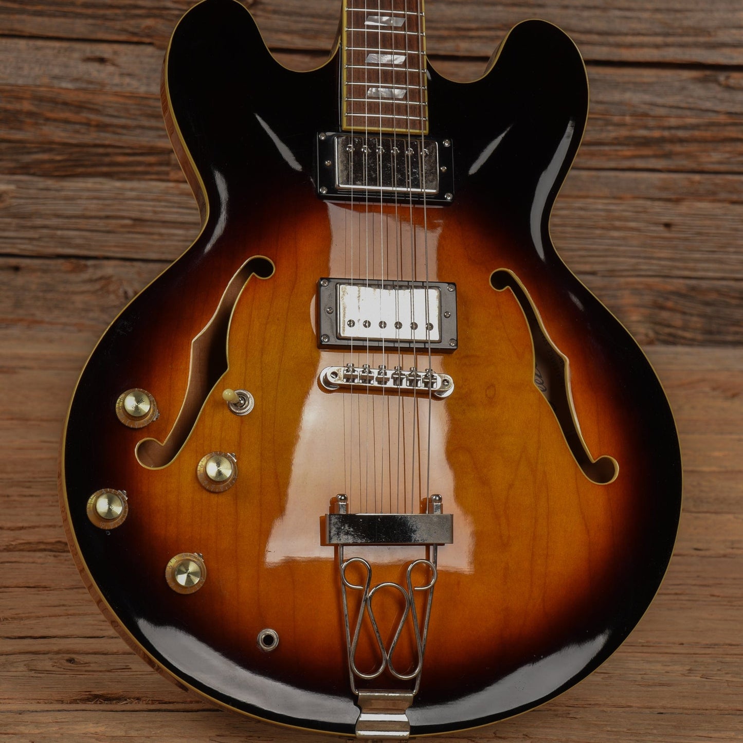 Peerless Renaissance Standard Sunburst Electric Guitars / Hollow Body