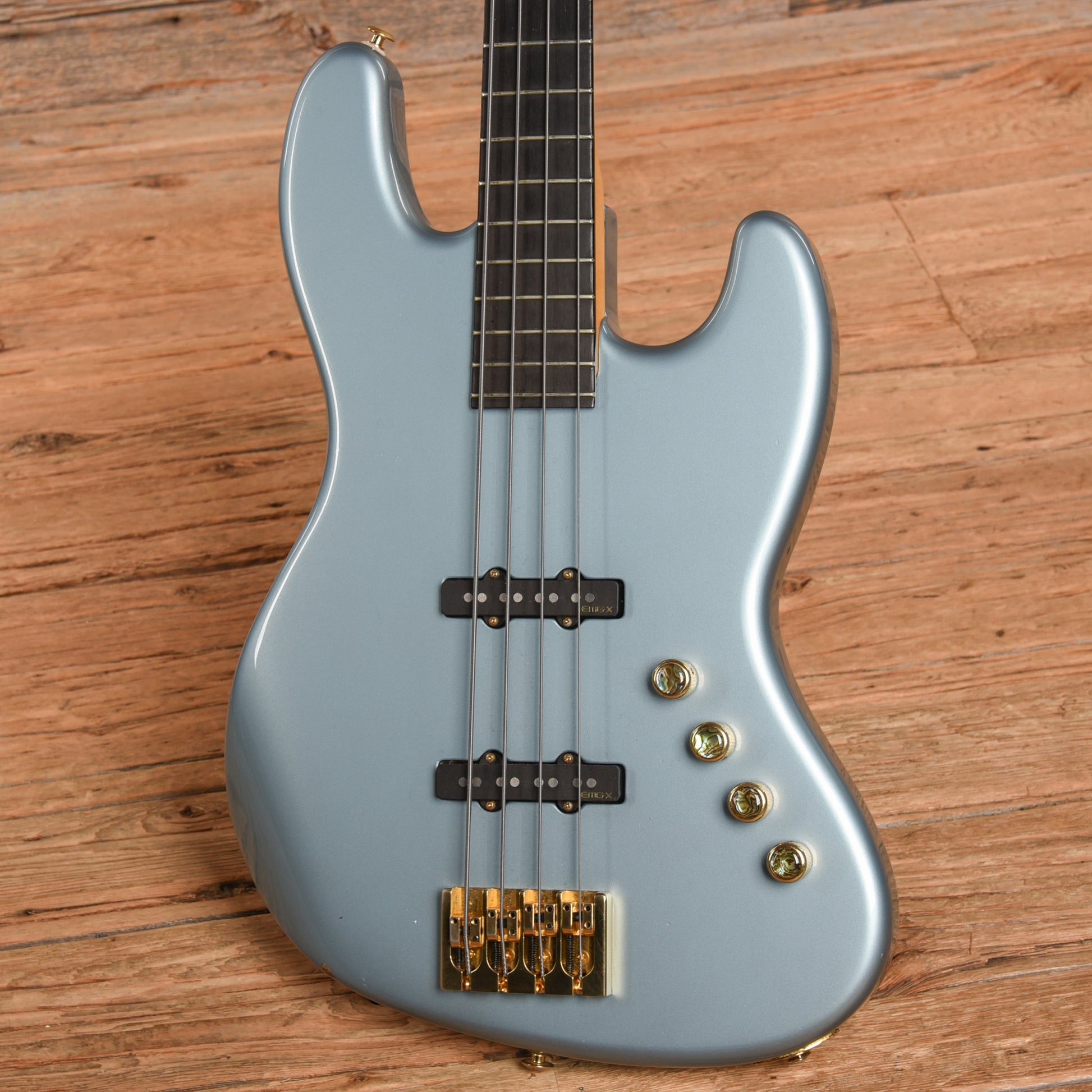 Pensa Custom J4 Bass Ice Blue Metallic 2004 Bass Guitars / 4-String