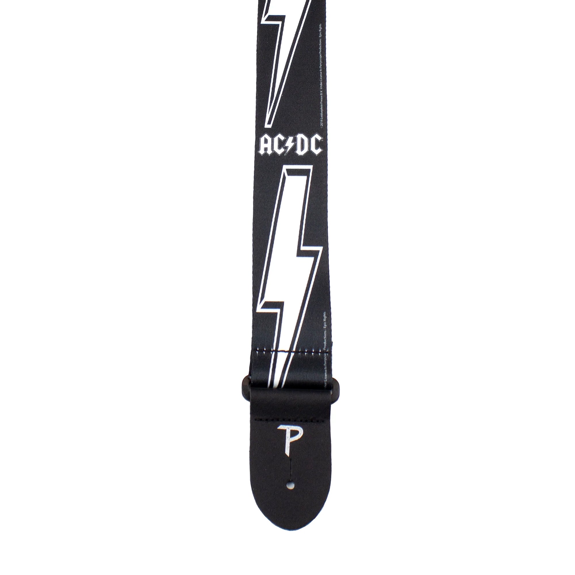 Perri's AC/DC Lightning Polyester Guitar Strap Straps